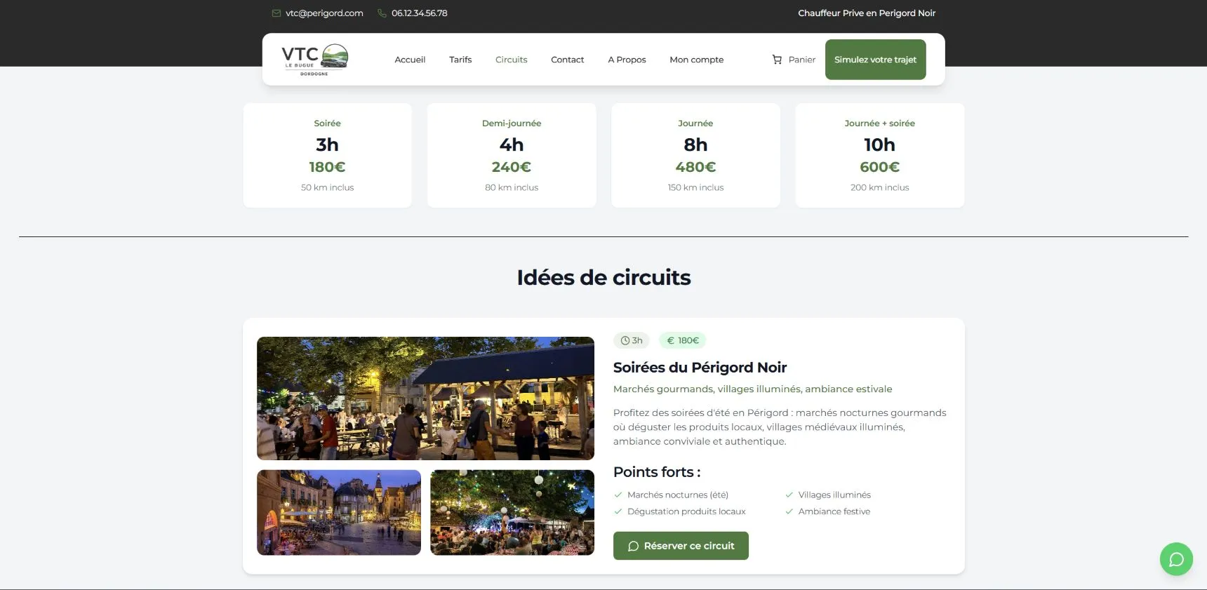 VTC Périgord - Capture 3
